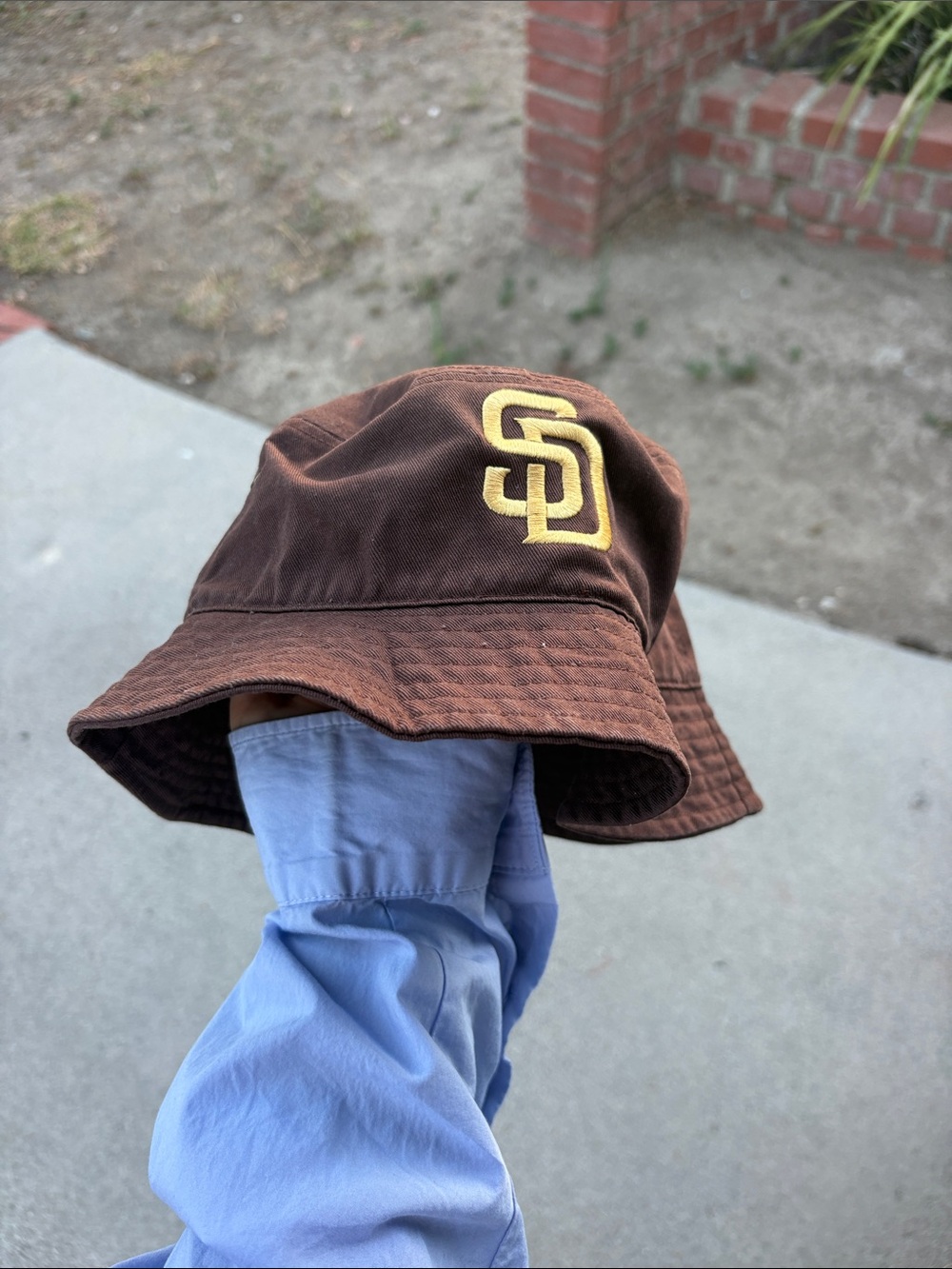 San Diego Padres Brown Bucket Hat